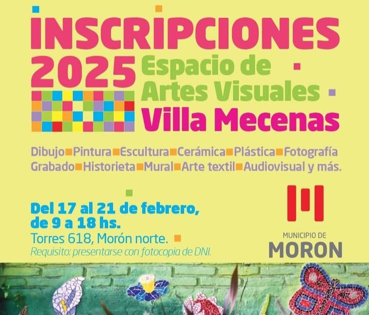 En Febrero Villa Mecenas abre las inscripciones a sus talleres