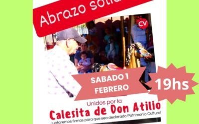 ABRAZO POR LA CALESITA DE ATILIO