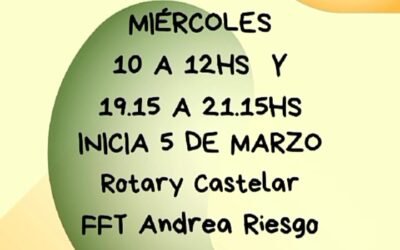 CLASES DE BIODANZA EN EL ROTARY CLUB DE CASTELAR