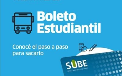 MORON BRINDA AYUDA PARA TRAMITAR EL BOLETO ESCOLAR