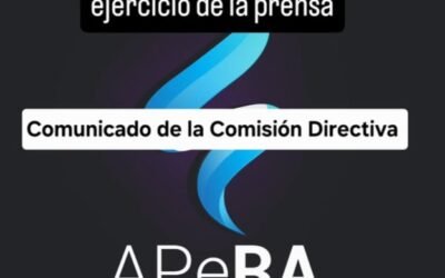 APeRA pide a Villarruel y Menem que permitan a la prensa trabajar en libertad, sin restricciones
