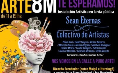 EL 8 M COLECTIVO DE ARTISTAS EXPONE EN LA PLAZA DE INGENIERO MASCHWITZ