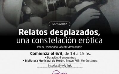 SEMINARIO RELATOS DESPLAZADOS EN LA BIBLIOTECA DE MORON