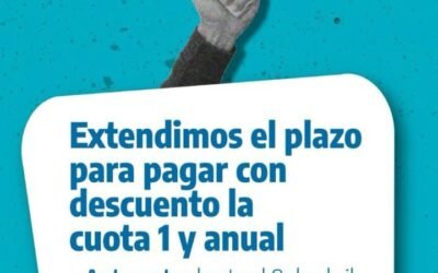 ARBA EXTIENDE EL PLAZO PARA PAGAR LA CUOTA ANUAL CON DESCUENTO