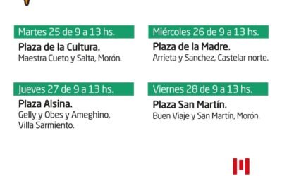 MERCADOS Y FERIAS BONAERENSES EN MORON CENTRO