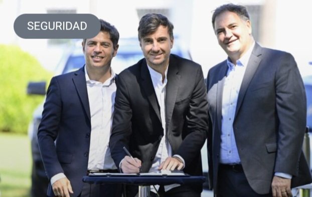 LUCAS GHI Y AXEL KICILLOF  INVIERTEN EN LA SEGURIDAD DE MORON