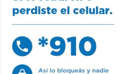 PATRICIA BULLRICH PRESENTA LA LINEA *910 PARA DENUNCIAR EL ROBO DE CELULARES