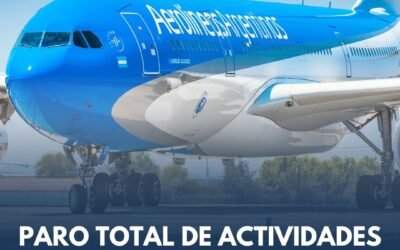 PARO DE AEROLINEAS EL PROXIMO 10 DE JUNIO