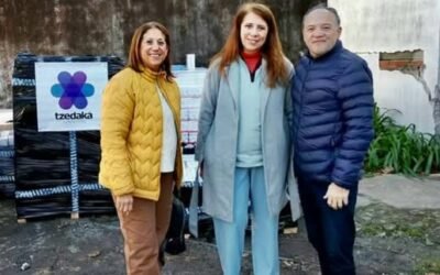 LA FUNDACION TZEDAKA A TRAVES DE LA FUNDACION  REALIZAR HIZO  UNA IMPORTANTE DONACION DE MEDICAMENTOS EN ITUZAINGÓ