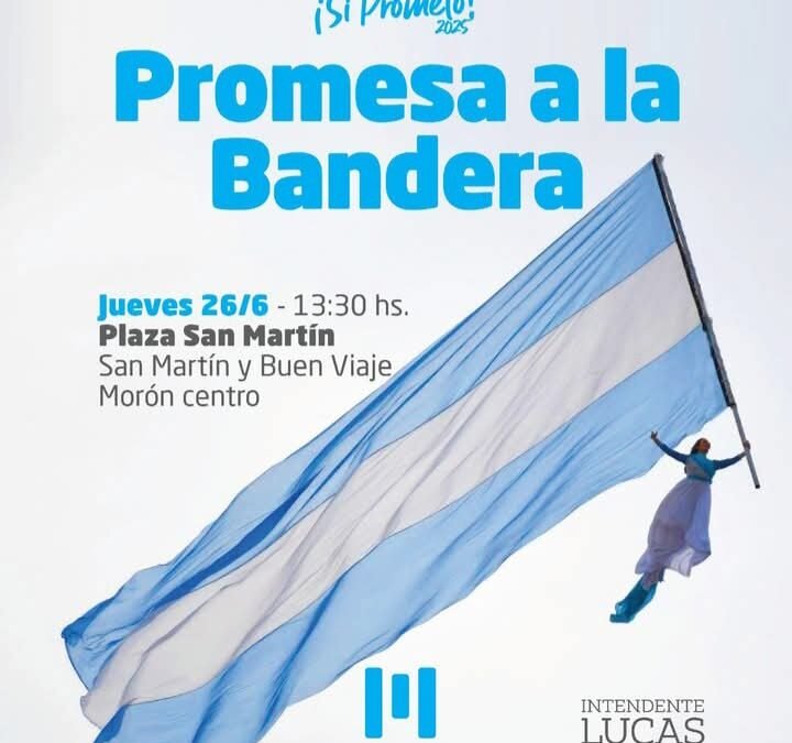 JUEVES 26 DE JUNIO «SI PROMETO» EN MORON