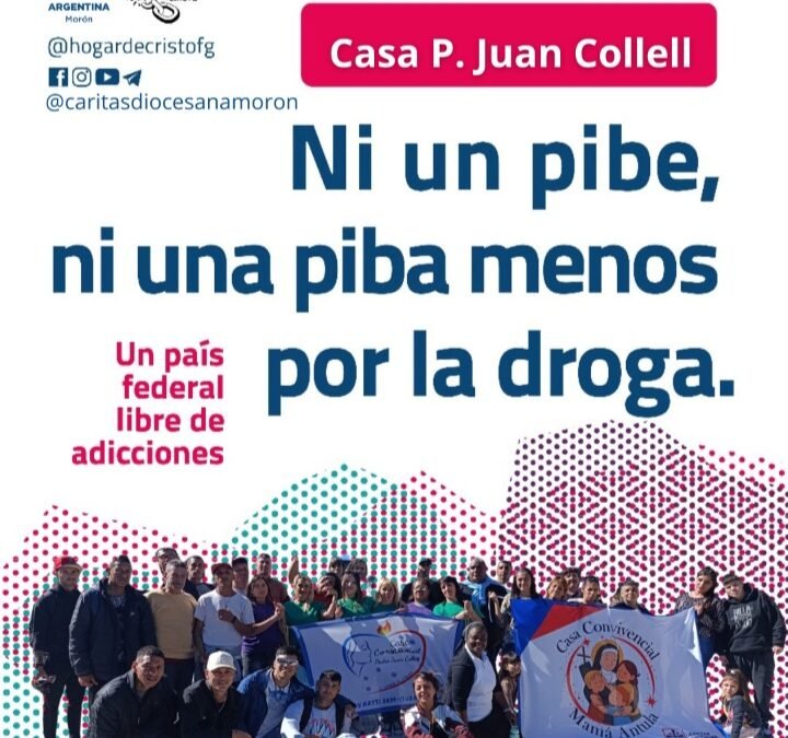 CARITAS ORGANIZA UNA JORNADA DE VISIBILIZACION EN EL DIA INTERNACIONAL DE LA LUCHA CONTRA EL TRAFICO DE DROGAS EN LA DIOSESIS DE MORON