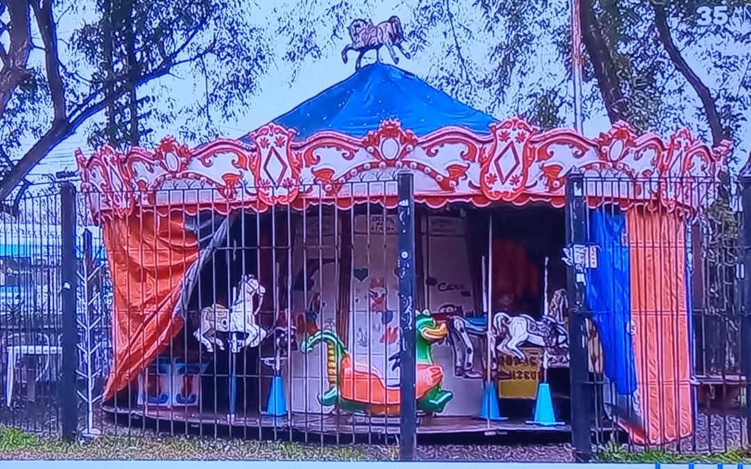 NUEVAMENTE VANDALIZADA LA CALESITA DE DON ATILIO EN CASTELAR