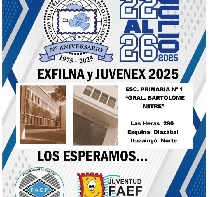 JORNADA FILATELICA INTERNACIONAL EN ITUZAINGO