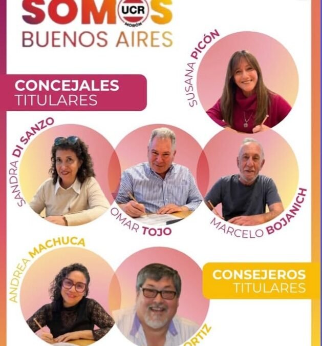 SE CONFORMÓ «SOMOS BUENOS AIRES» EN MORON ESTARA ENCABEZADA POR FRANCISCO MONES RUIZ