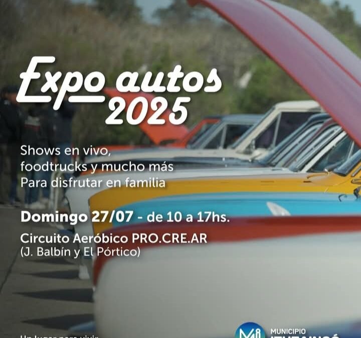 EXPO DE AUTOMOVILES ANTIGUOS EN ITUZAINGÓ