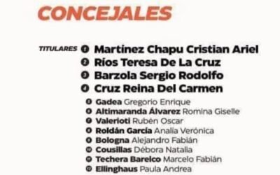 CHAPU MARTINEZ CON LISTA PROPIA EN MORON