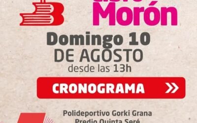 DOLINA EN EL CIERRE DE LA FERIA DEL LIBRO DE MORON