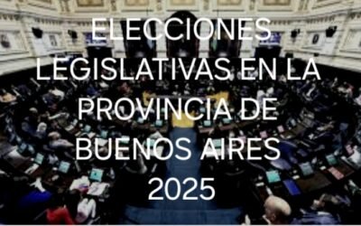 ELECCIONES BONAERENSES RENOVACION DEL 50 POR CIENTO DE LAS BANCAS