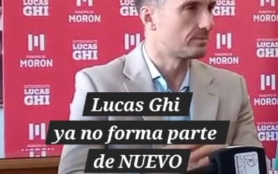 LUCAS GHI » NO PERTENEZCO MAS A NUEVO ENCUENTRO»
