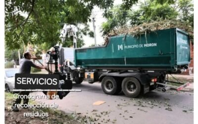 CRONOGRAMA DE RECOLECCION DE RESIDUOS EN MORON
