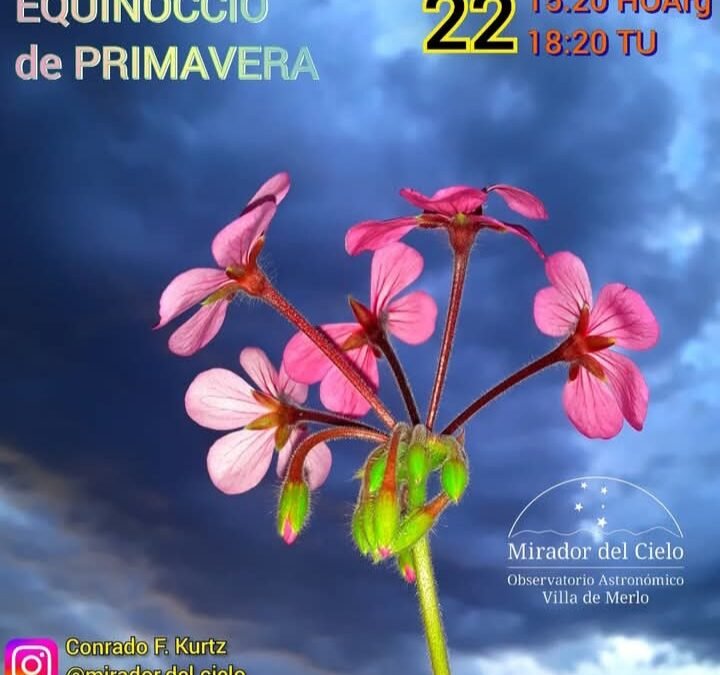 CONRADO KURTZ NOS EXPLICA ¿POR QUÉ LA PRIMAVERA COMIENZA EL 22 DE SEPTIEMBRE?