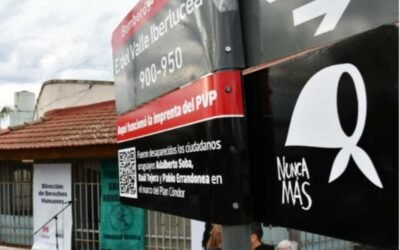 IMPRENTA POR LA VICTORIA DEL PUEBLO ES UN NUEVO ESPACIO PARA LA MEMORIA EN MORON