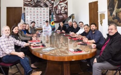 REUNION DEL NUEVO GABINETE DEL EJECUTIVO EN MORON