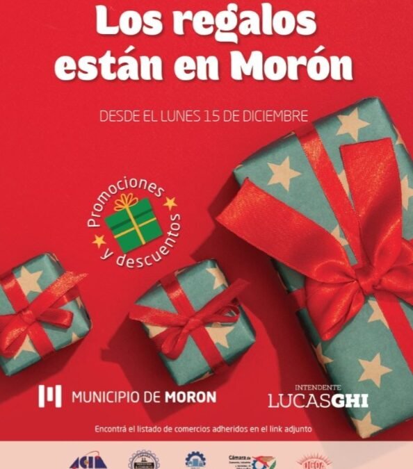 IMPORTANTES DESCUENTOS NAVIDEÑOS EN LOS COMERCIOS DE MORON
