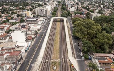 NUEVO PUENTE SOBRE LAS VIAS DEL SARMIENTO EN HAEDO
