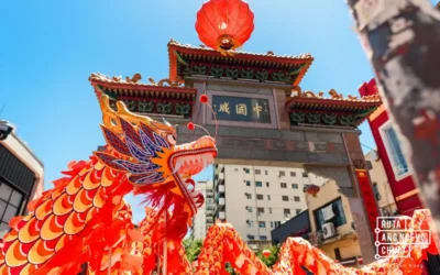 EL BARRIO CHINO FESTEJA EL INICIO DEL AÑO DEL CABALLO DE FUEGO