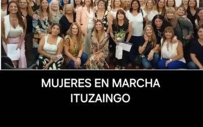 SANDRA REY ENTREGO RECONOCIMIENTOS A MUJERES DESTACADAS EN ITUZAINGO