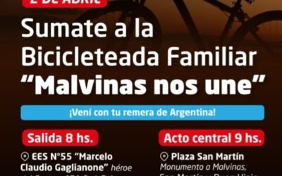 BICICLETEADA POR MALVINAS EN MORON