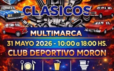 FESTIVAL DE AUTOS CLASICOS EN EL DEPORTIVO MORON