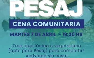 PASCUAS JUDIAS EN LA SOCIEDAD ISRAELITA DL OESTE