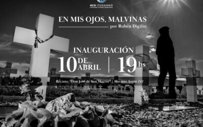 RUBEN DIGILO EXPONE » EN MIS OJOS , MALVINAS» EN EL HCD DE ITUZAINGO