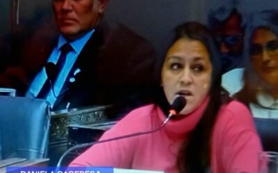DANIELA CACERES EN SESION ORDINARIA HCD MORON PEDIDO DE INTERPELACION AL INTENDENTE GHI