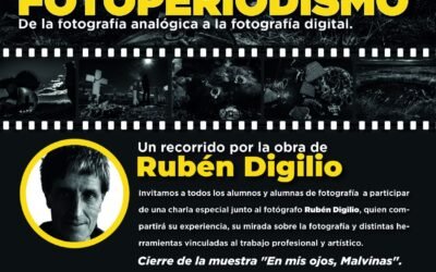 CHARLA SOBRE FOTOPERIODISMO CON RUBEN DIGILIO EN EL HCD DE ITUZAINGÓ