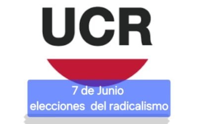 INTERNAS DEL RADICALISMO EL PROXIMO 7 DE JUNIO