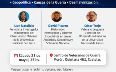 CHARLA SOBRE LA CAUSA MALVINAS EN EL CENTRO DE VETERANOS DE GUERRA DE MORON