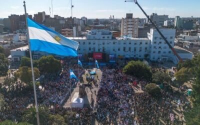 PROMESA A LA BANDERA EN LA PLAZA SAN MARTIN DE MORON