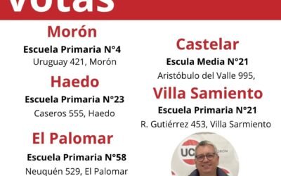 LA UCR DE MORON ELIGE SUS AUTORIDADES DE PARTIDO