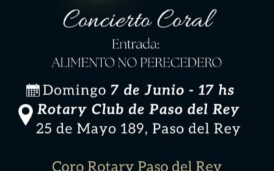 EL CORO DEL ROTARY DE PASO DEL REY CUMPLE 10 AÑOS Y LO FESTEJA CON UN GRAN CONCIERTO