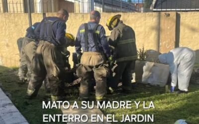 MATO A SU MADRE Y LA ENTERRO EN EL FONDO DE SU VIVIENDA EN CASTELAR