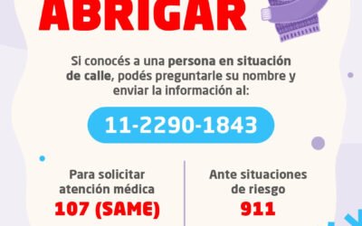 ANTE LAS BAJAS TEMPERATURAS MORON PONE EN MARCHA EL OPERATIVO «ABRIGAR»