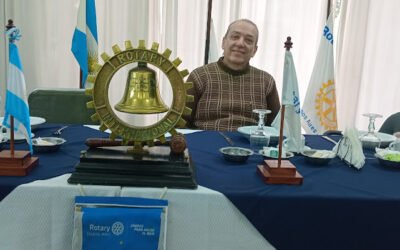 EL 4 DE JULIO ASUMIO EL NUEVO PRESIDENTE DEL ROTARY CLUB DE CASTELAR EN SU SEDE
