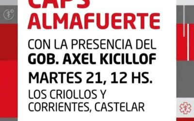 EN MORON SE INAUGURARA EL CAPS ALMAFUERTE