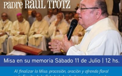 MISA EN HOMENAJE A LOS DOS AÑOS DE LA DESAPARICIÓN DE MONSEÑOR TROTZ