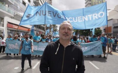 MARTIN SABBATELLA FESTEJO Y SALUDO A LOS MILITANTES POR LOS 22 AÑOS DE «NUEVO ENCUENTRO»