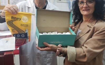 ROTARY CLUB DE HAEDO ENTREGO 50 JUEGOS DE SABANAS AL HOSPITAL DE MORÓN