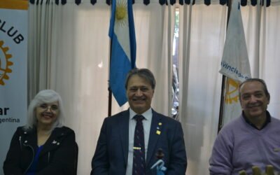 VISITA DEL GOBERNADOR AL ROTARY DE CASTELAR